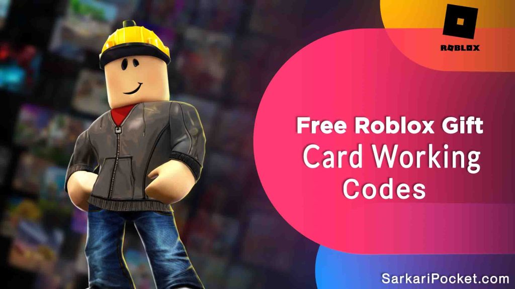 Free Roblox Gift Card Working Codes