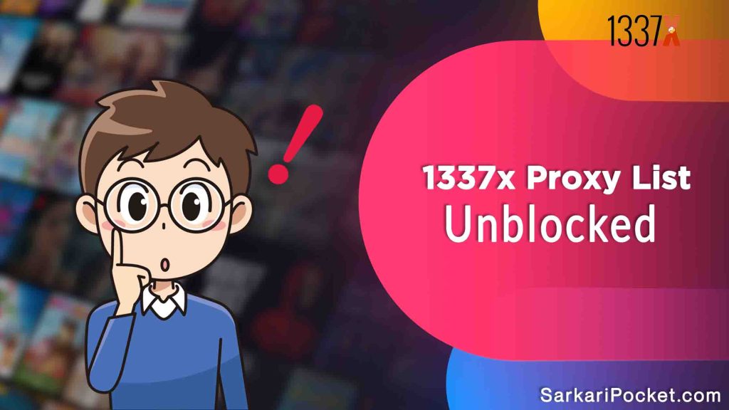 1337x Proxy List Unblocked