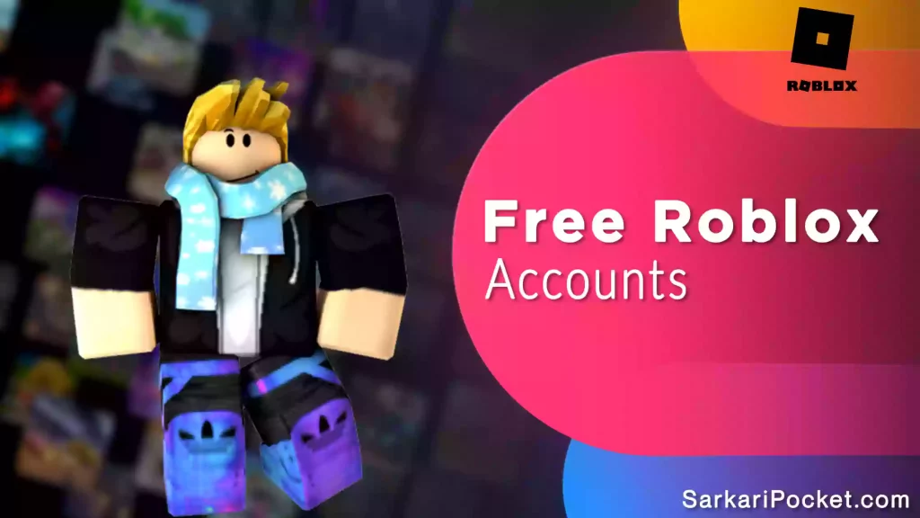 free accounts roblox