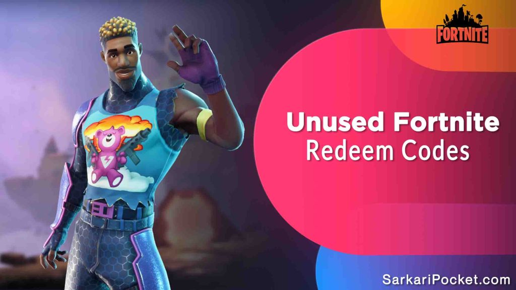 Unused Fortnite Redeem Codes 