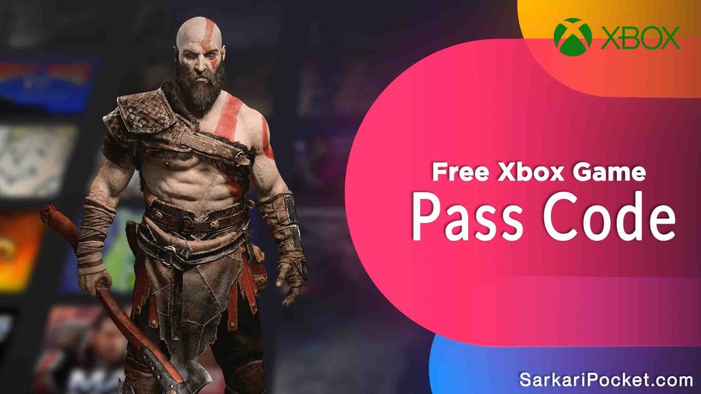 Бесплатный код Xbox Game Pass