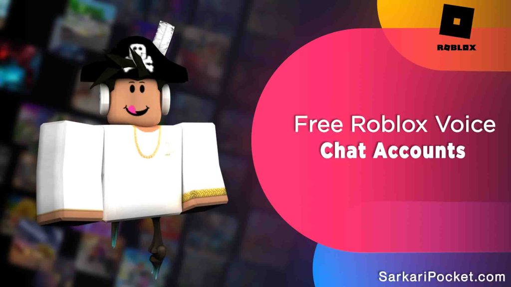 Free Roblox Voice Chat Accounts