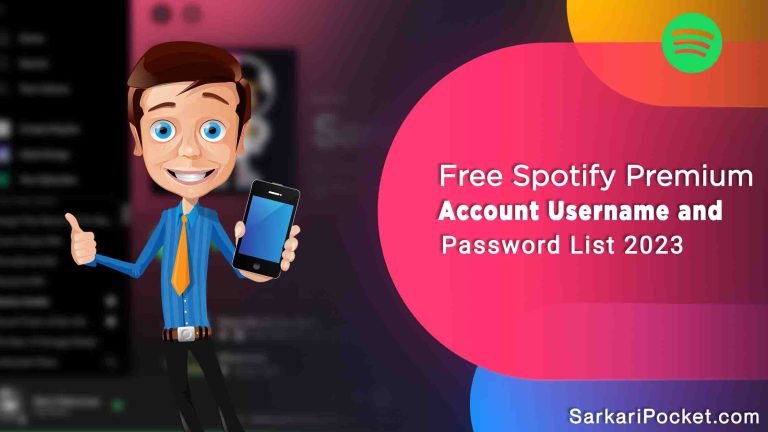 Free Spotify Premium Account Username and Password List 2023