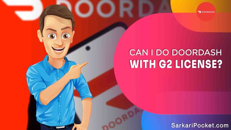 Can I Do Doordash With G2 License?