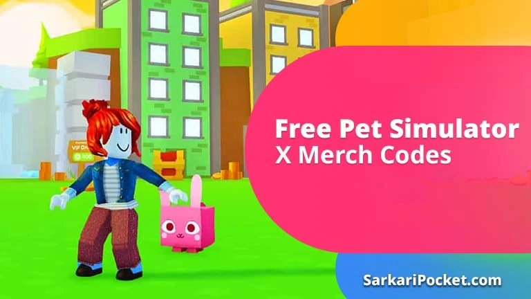 Free Pet Simulator X Merch Codes