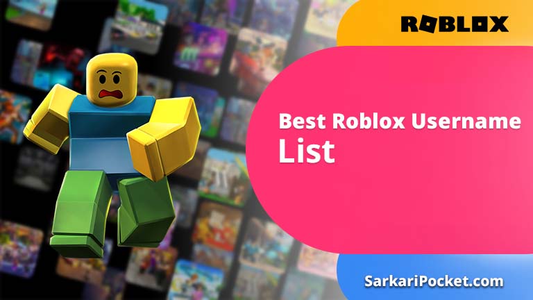 500+ Unique Roblox Username Ideas List For Boys And Girls