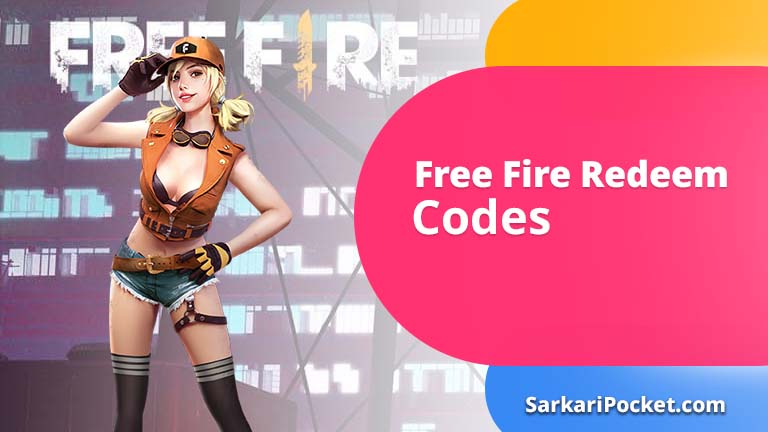 Free Fire Redeem Codes List