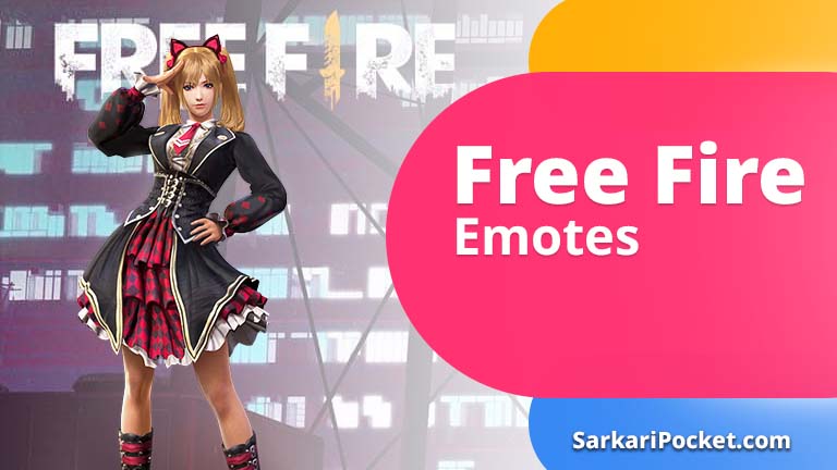 List of All the emotes in Free Fire in 2024