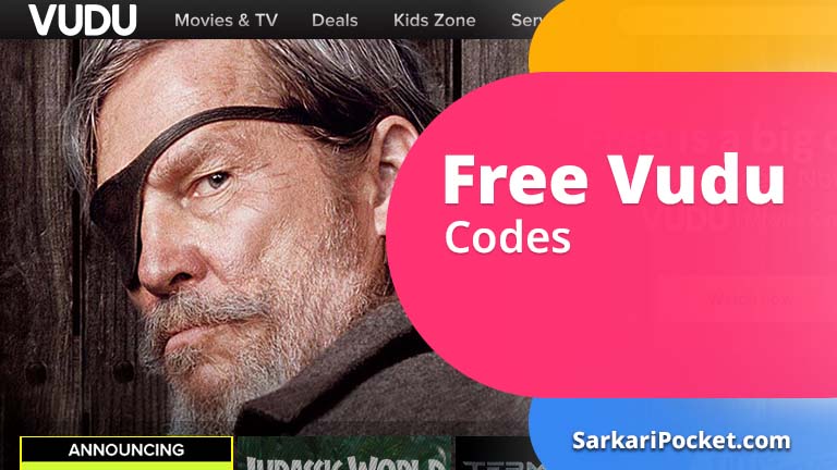 50+ Free Vudu Codes May 9, 2024